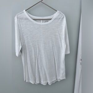 NWOT Banana Republic - Malibu T 
White , Sz Large
